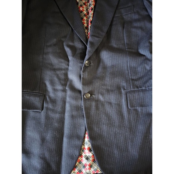 Richard Bennett Photo Metric suit jacket & VEST -- SEE MEASUREMENTS -- APPROX 44 - Picture 6 of 14
